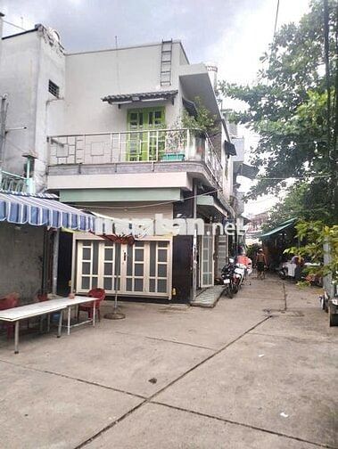nhà 2 mặt tiền hẻm xe tải bình tân sát quận 6