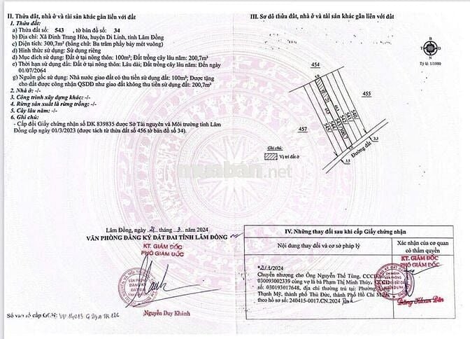 LÔ ĐẤT ĐẸP CHÍNH CHỦ - GIÁ TỐT -  Vị Trí Huyện Di Linh, Tỉnh Lâm Đồng