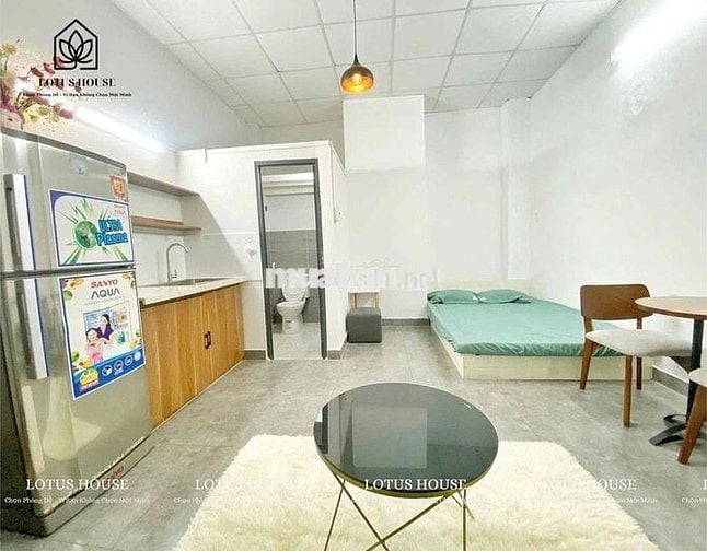 phòng trọ cho thuê full nội thất gần Trường Chinh Etown - giờ giấc tdo