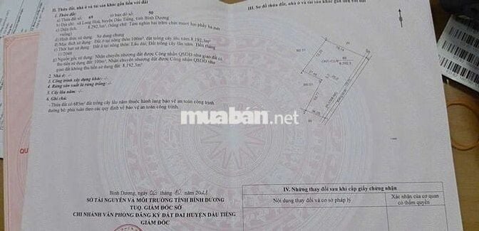 Bán đất 72549m² ) mặt tiền 280m khu vực nhiều trang trại chăn nuôi