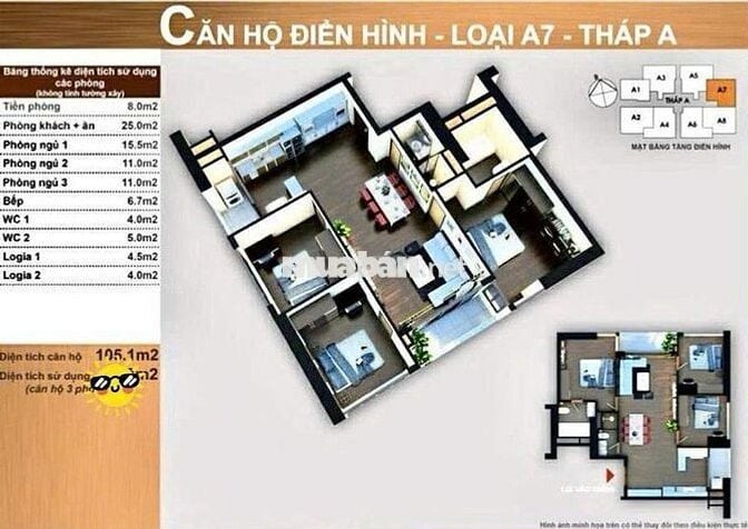 Cần bán CH Sun Square, Lê Đức Thọ, 96m2,3N,2WC, giá 9.35 tỷ