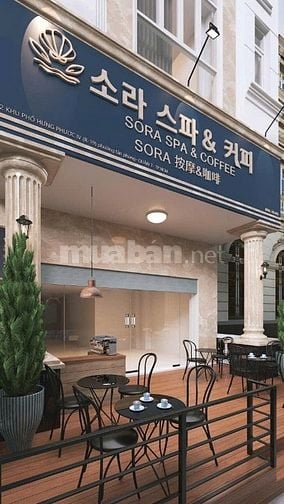 SANG GẤP TIỆM SORA SPA & COFFEE – TRUNG TÂM PHÚ MỸ HƯNG, Q.7 