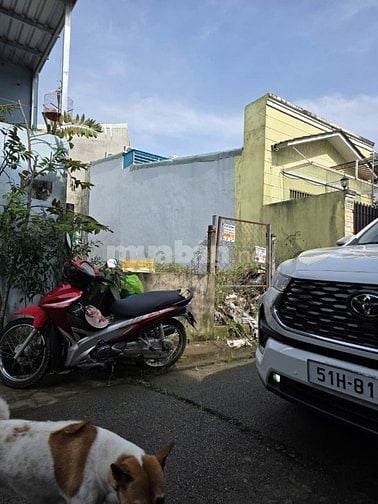 BÁN ĐẤT MẶT TIỀN HẺM OTO, ĐÁT FUL THÔ CƯ XÂY DỰNG TỰ DO