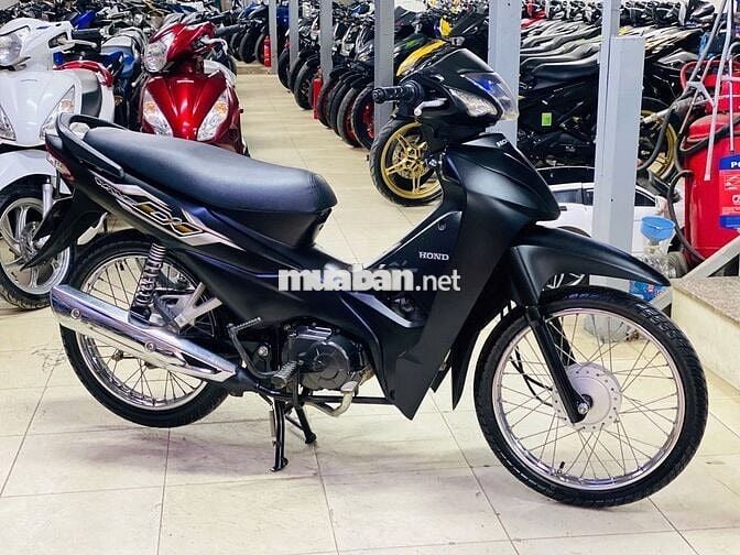 XE MÁY THỊNH PHÁT - WAVE A 110 ĐEN NHÁM 2024 LƯỚT