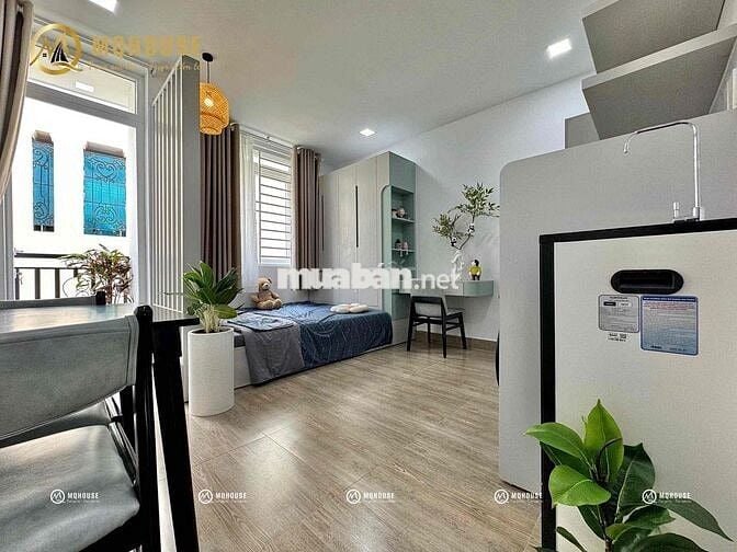 CHDV full nội thất studio ban công cửa sổ cực thoáng ngay Etown TB