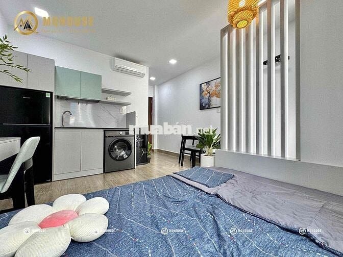 CHDV full nội thất studio ban công cửa sổ cực thoáng ngay Etown TB