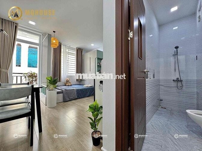 CHDV full nội thất studio ban công cửa sổ cực thoáng ngay Etown TB