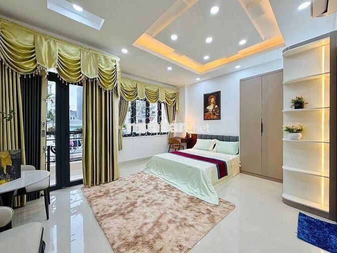 Biệt thự mini, nhà mới tặng full nội thất, p.12, gò vấp, 105 m2