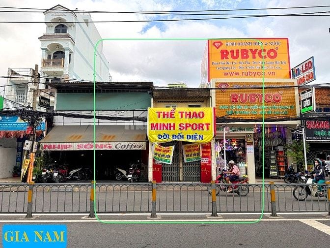 BÁN NHÀ 2 MẶT TIỀN TRƯỚC VÀ SAU : 865 HẬU GIANG - P. 11 - Q. 6 - TPHCM