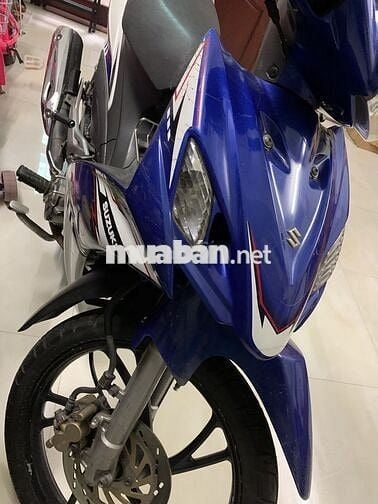 Xe côn tay Suzuki Axelo 2012, xanh trắng 90%