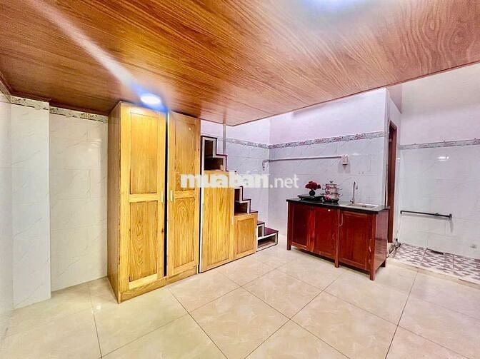 GÁC LỬNG MỚI TINH, NỘI THẤT ĐẦY ĐỦ || 3' ĐI ĐH VĂN HIẾN, CV ĐẦM SEN