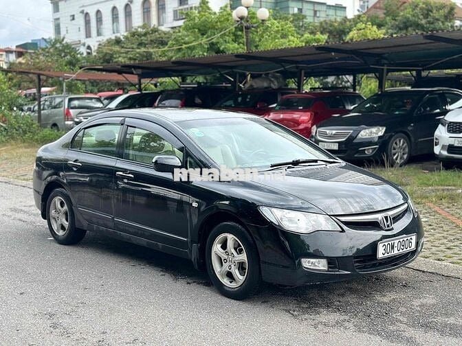 Honda Civic Sx 2008 1.8AT Đen 1 Chủ 80000km Zin