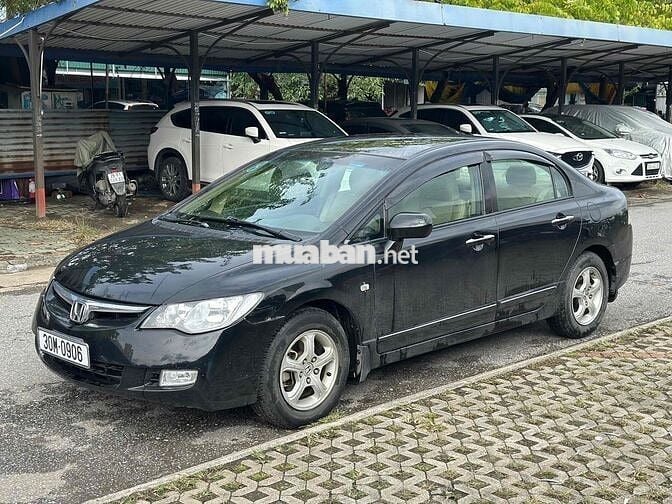 Honda Civic Sx 2008 1.8AT Đen 1 Chủ 80000km Zin