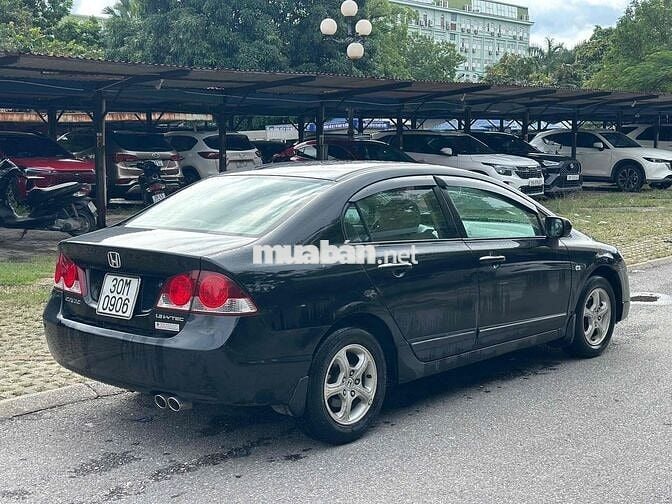 Honda Civic Sx 2008 1.8AT Đen 1 Chủ 80000km Zin