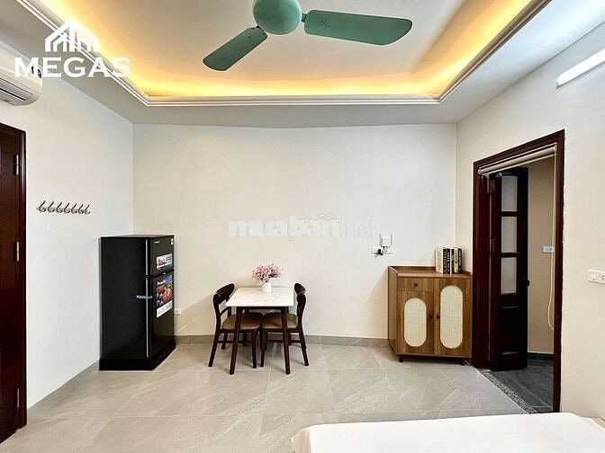 CHO THUÊ CĂN HỘ 1PN FULL NỘI THẤT BAN CÔNG NGAY  LINH LANG - BA ĐÌNH