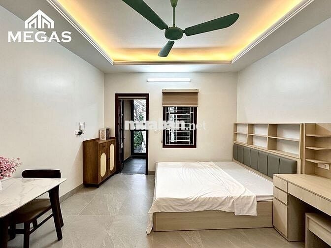 CHO THUÊ CĂN HỘ 1PN FULL NỘI THẤT BAN CÔNG NGAY  LINH LANG - BA ĐÌNH