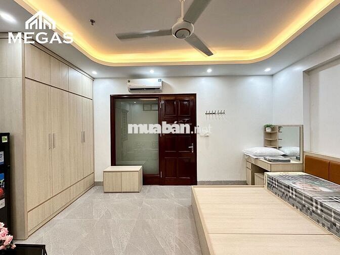 CHO THUÊ CĂN HỘ 1PN FULL NỘI THẤT BAN CÔNG NGAY  LINH LANG - BA ĐÌNH