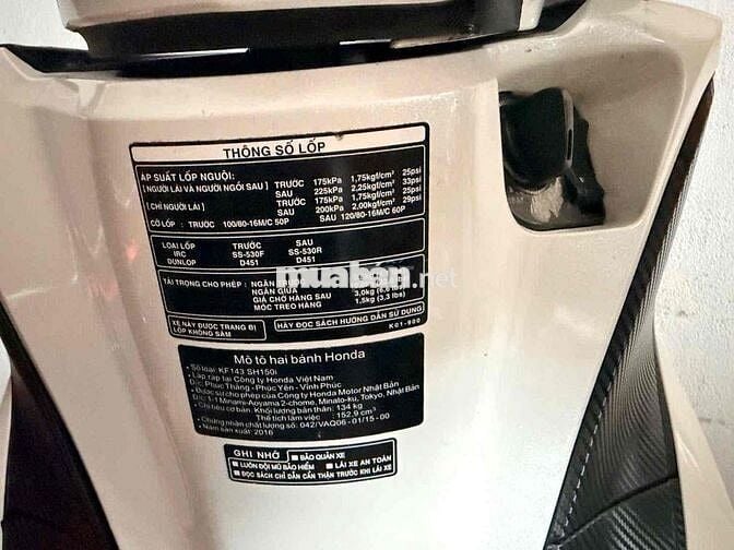 Sh 150i 2016 bstp 9c bao kí. odo chuẩn 31k bao de