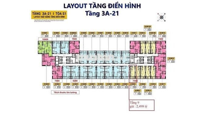 Độc quyền căn 1BR+ view sông tầng 9 giá góc cdt