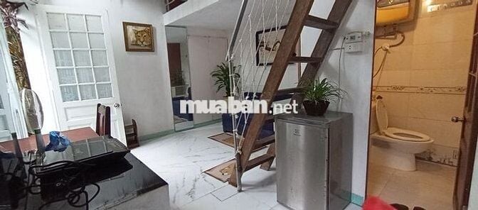Nhà trọ 35m2 Âu Cơ: sinh thái, gần Hồ Tây, giờ tự do