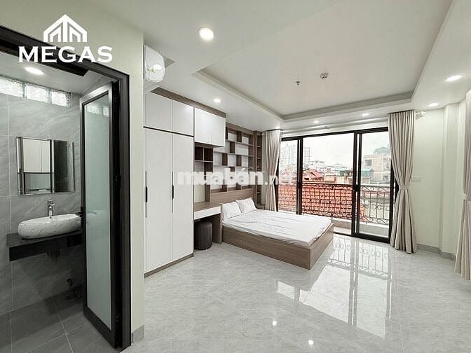 CHO THUÊ STUDIO BAN  CÔNG FULL NỘI THẤT NGAY VÕ CHÍ CÔNG, TÂY HỒ