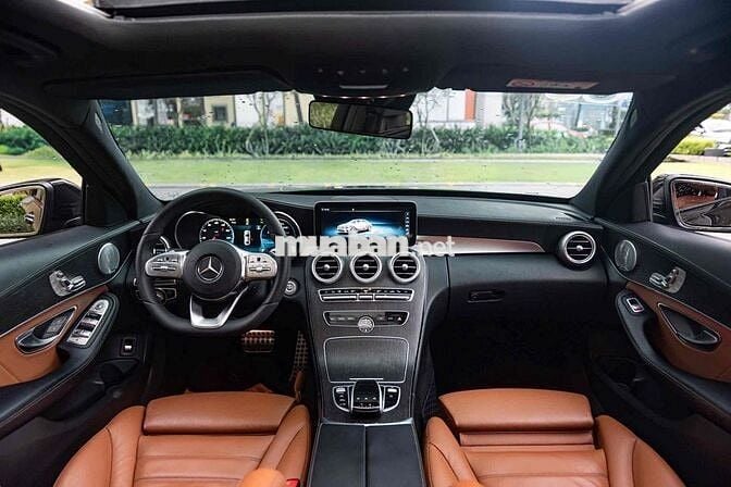 Mercedes C300 AMG Facelift - Đen Nâu - 59.000 km