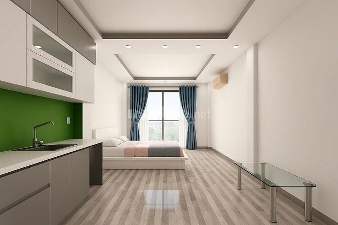 Cho Thuê Căn Hộ Cao Cấp Phan Văn Trị Ban Công Full Nội Thất Mới 100%