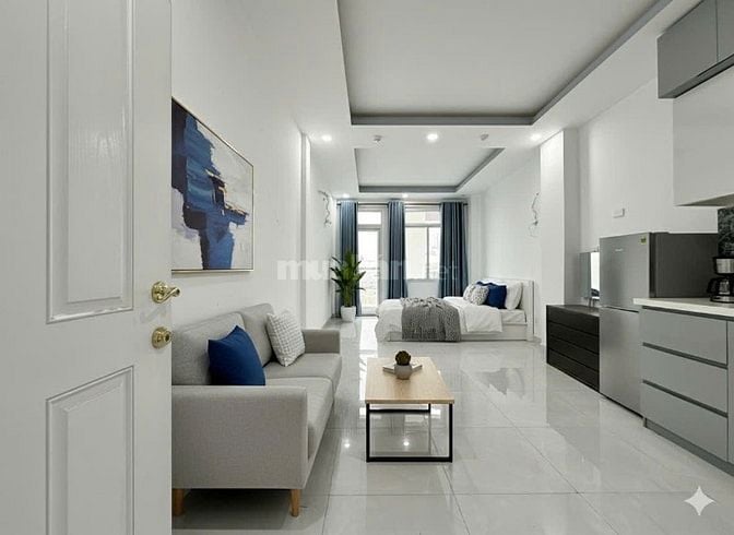 Cho Thuê Căn Hộ Cao Cấp Phan Văn Trị Ban Công Full Nội Thất Mới 100%