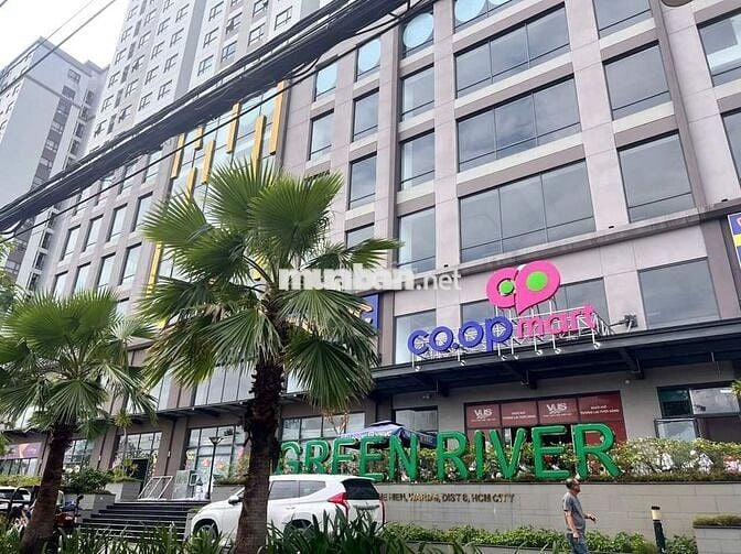 Bán căn hộ green river quận 8 3 phòng ngủ-2wc nhà trống, đã có sổ hồng