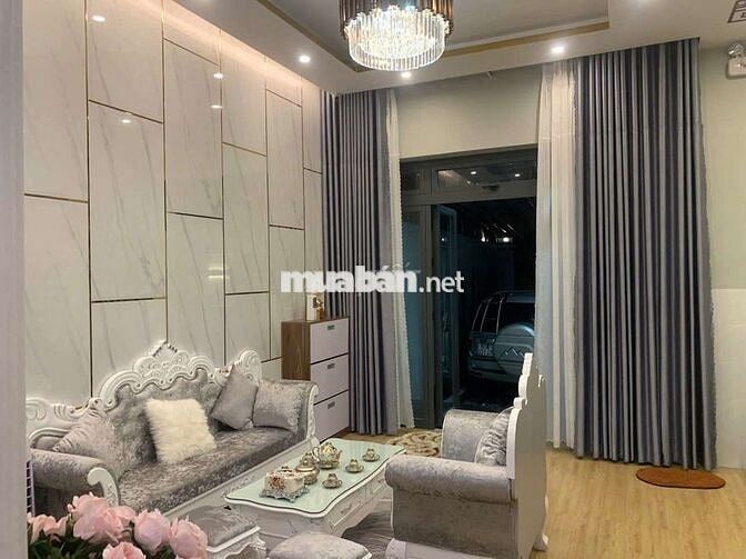 BÁN NHÀ 150M2 ĐƯONG XE HƠI NGỦ NHÀ MỚI TINH TẶNG LUÔN NỘI THẤT