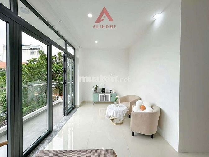 1PN ~50m2 balcony thang máy máy giặt riêng Satra Eximland giáp quận 1