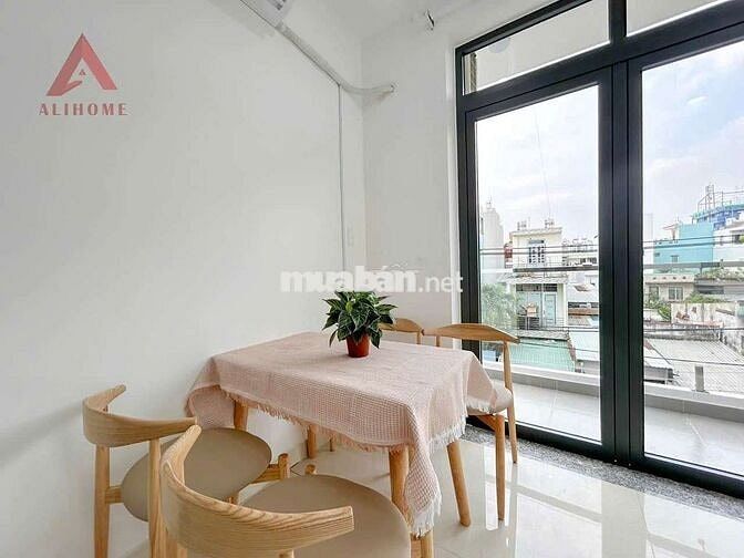 1PN ~50m2 balcony thang máy máy giặt riêng Satra Eximland giáp quận 1