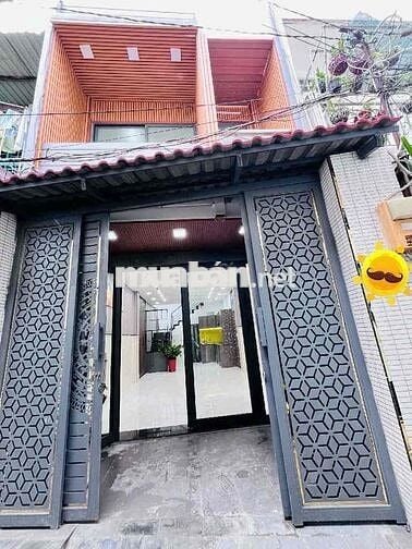 Nhà mới vào ở ngay, Khu Làng ốc Dương Bá Trạc,  Trệt, 1 Lầu, 2PN