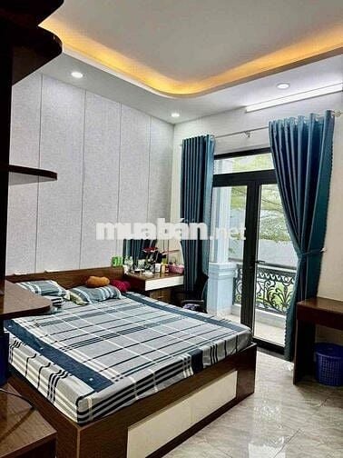 nhà 1 trệt 2 lầu Kế đường 22/12 gần VSIP1,đầy đủ nội thất,đường 7m