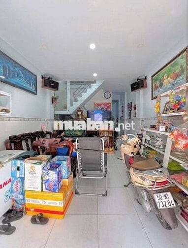 Nhà đẹp Mã Lò hẻm xe tải 7m, 4x12m, trệt lầu, 3PN giá 3.35 tỷ