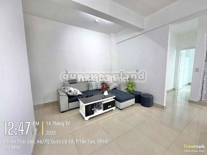 Bán Chung cư Thái Sơn Bình Tân 62m2. 2PN tặng nội thất. SHR Chỉ 2,180