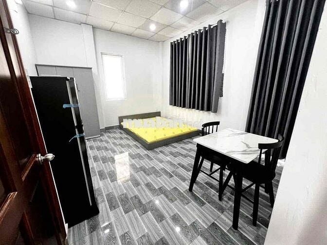 Căn hộ ban công Tách bếp , Phạm Thế hiển F3 Gần cầu chữ Y có máy giặt