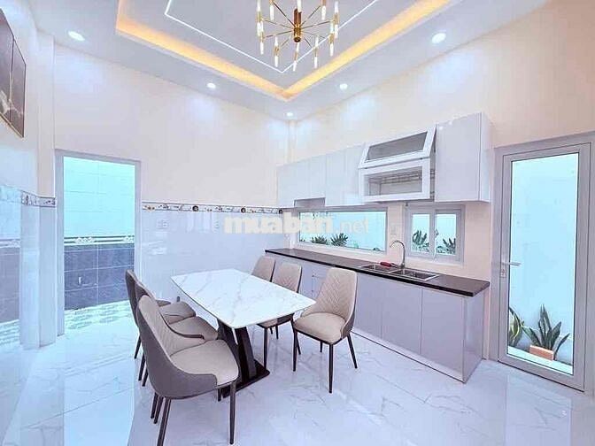 Diện tích khủng 104m 4ty4 Đường Đổ Văn Dậy Hóc môn. Nội thất cao cấp.