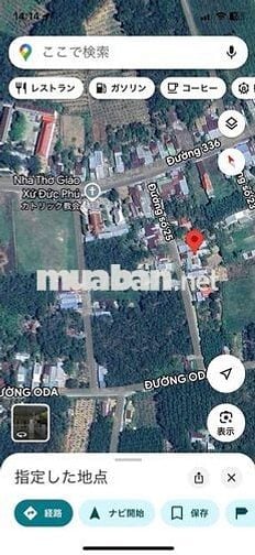 bán đất thổ cư gần sân vận động xã đức phú