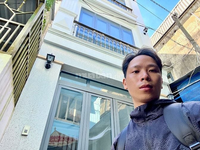 BÌNH THẠNH - NGAY PHAN ĐĂNG LƯU - HẺM XE HƠI - 41m2 - 4 TẦNG - 8,x TỶ