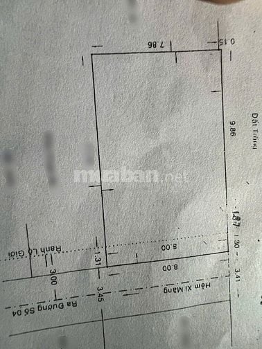 Bán Cặp nhà ngang 8m đang cho thuê 10tr/tháng 