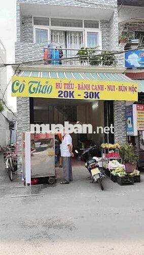 Nhà Mặt Tiền Ngay Chợ Bình Chánh Sổ hồng riêng
