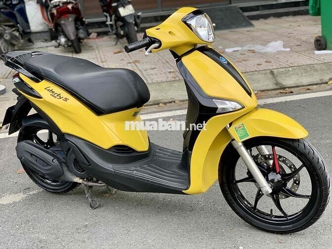 🔥Piaggio Liberty 125 ABS 2021 vàng chính chủ BSTP🔥