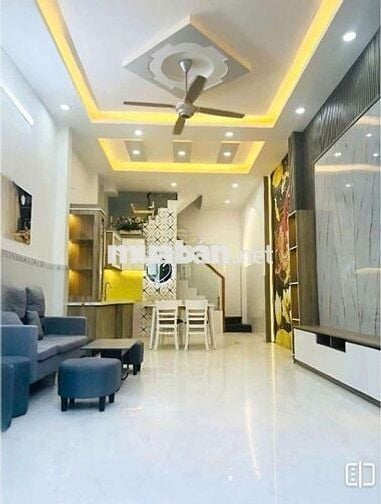 HẺM XE HƠI Sát MT ĐƯỜNG SỐ LÊ VĂN QUỚI 2 TẦNG 40m2 Ko LỘ GIỚI Hơn 4TỶ