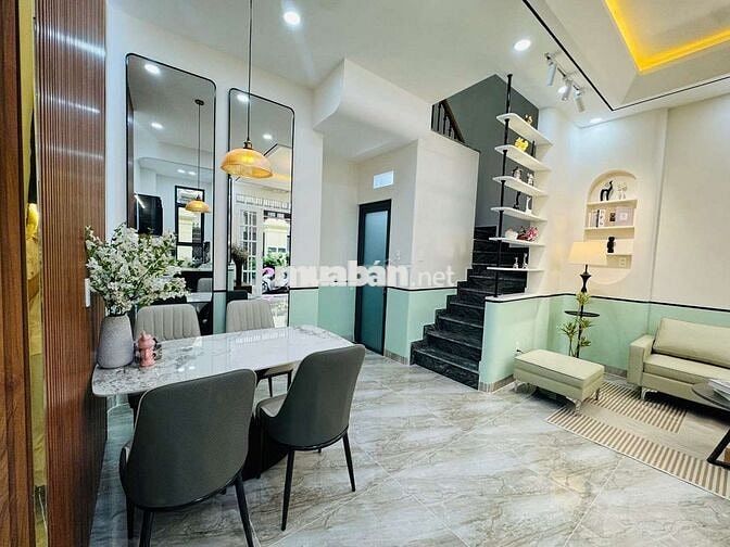 Nhà Âu Dương Lân Mới Xây – 3PN, Full Nội Thất, Hẻm 4mGiá *** Khu!