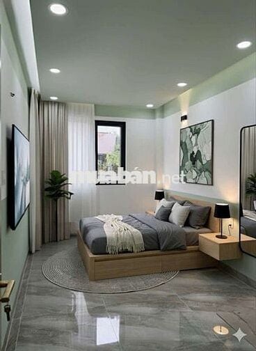 Nhà Âu Dương Lân Mới Xây – 3PN, Full Nội Thất, Hẻm 4mGiá *** Khu!