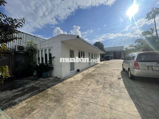 Cho thuê nhà xưởng dt748 Xã Phú An Thị Xã Bến Cát Bình Dương