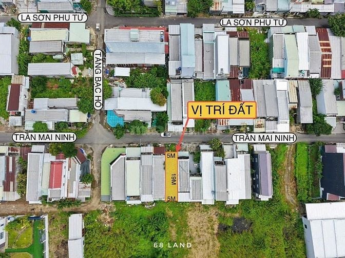 Bán đất mặt tiền Trần Mai Ninh thuộc khu dân cư Cầu Suối!