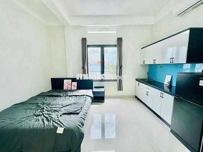 🌿 Studio 40m² gần chợ Bà Chiểu -Bình Thạnh, sáng tràn căn, cửa sổ trời