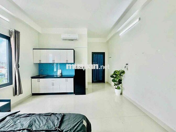 🌿 Studio 40m² gần chợ Bà Chiểu -Bình Thạnh, sáng tràn căn, cửa sổ trời